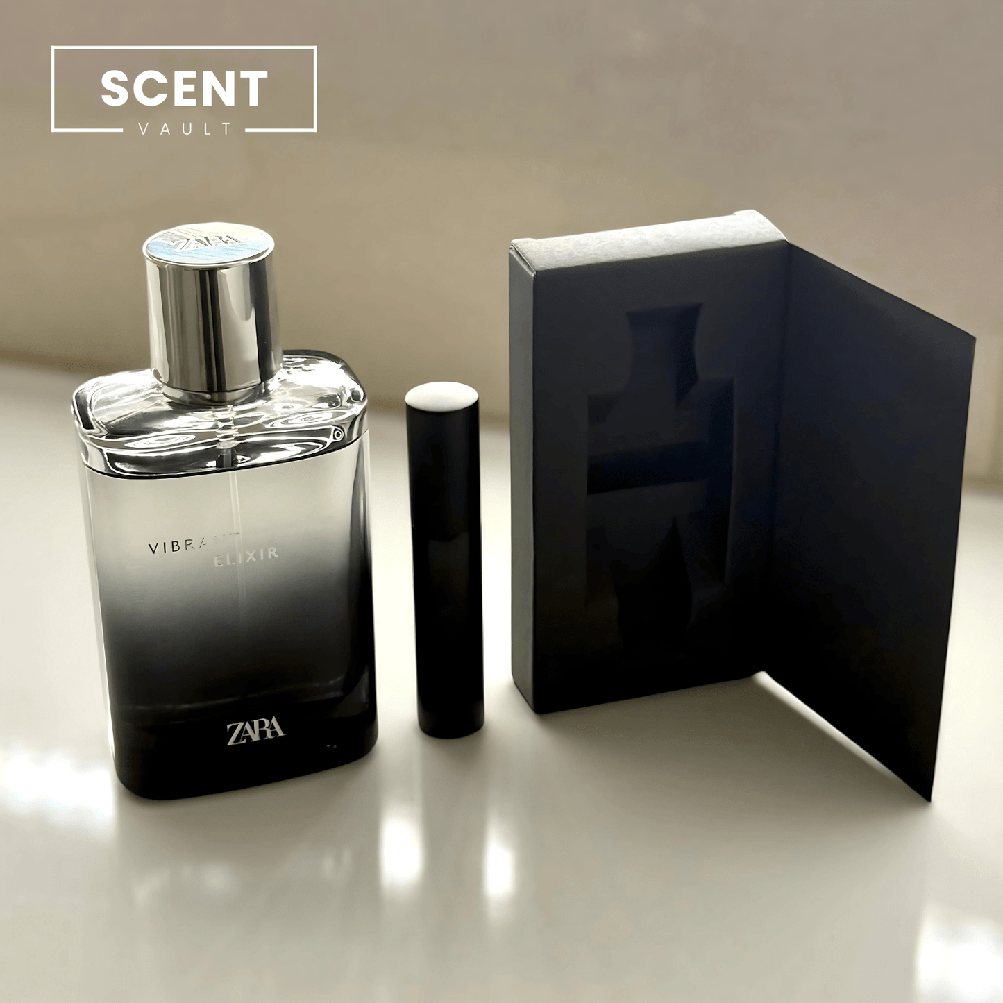 Zara Vibrant Leather Elixir - Scent Vault