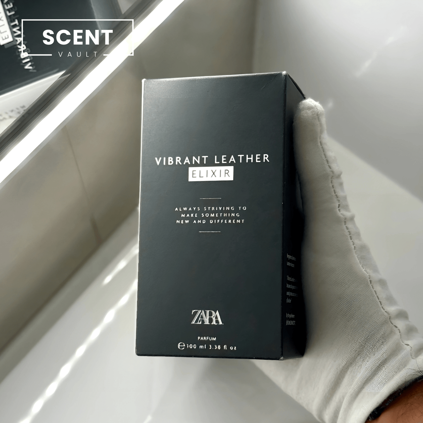 Zara Vibrant Leather Elixir - Scent Vault